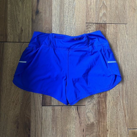 Athleta‎ Purple Track This Run Athletic Shorts Women’s Sz S Workout Active - Picture 2 of 6